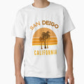 San Diego California T-Shirt - Custom Art Print Unisex - T-Shirt, Sweatshirt, Hoodie