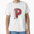 Letter P T-Shirt - Casual Everyday Wear Unisex - T-Shirt, Sweatshirt, Hoodie