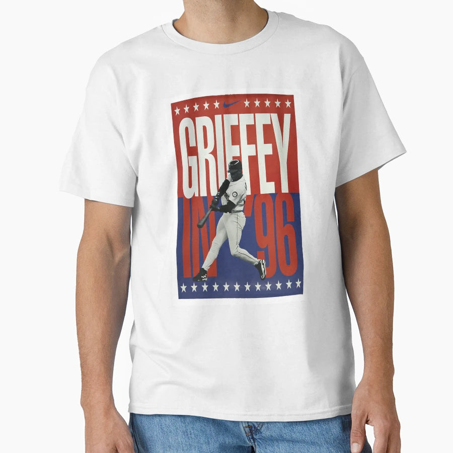Ken Griffey Jr T-Shirt - Custom Art Print for Adults - T-Shirt, Sweatshirt, Hoodie