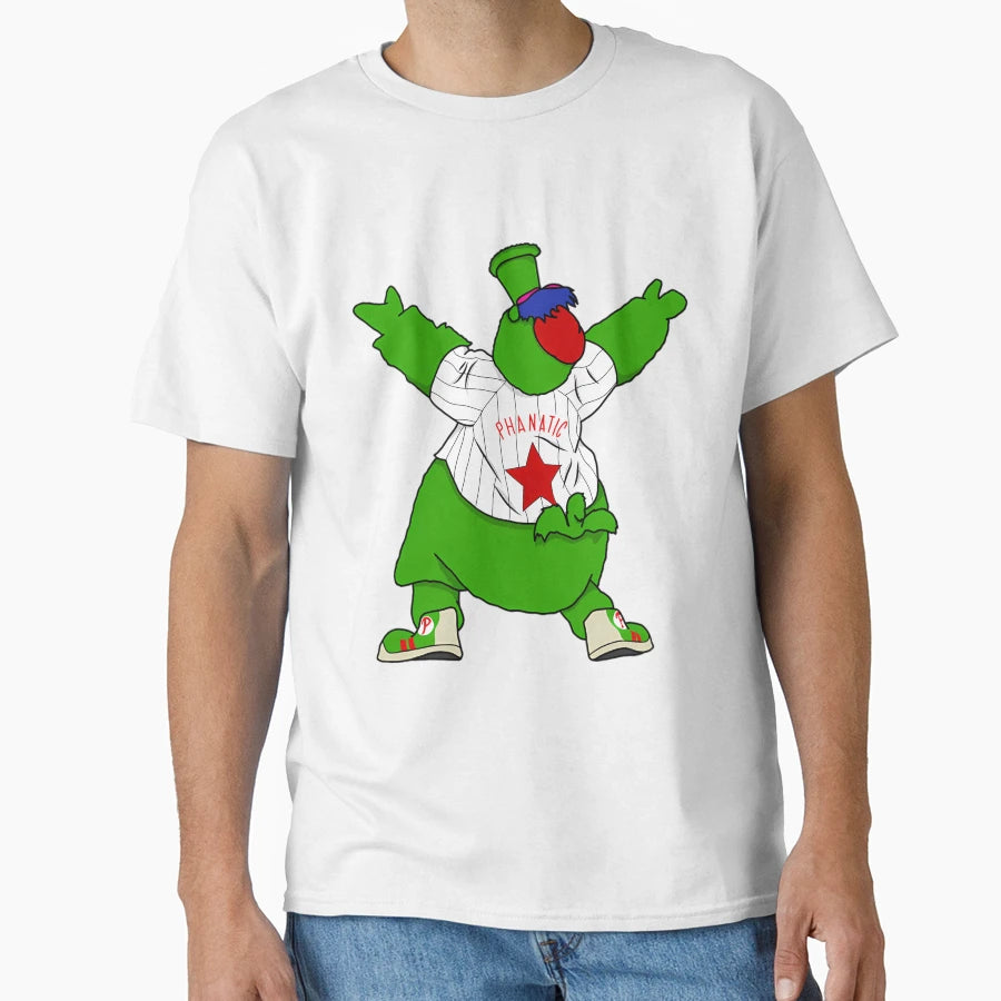 Phillie Phanatic Mascot Celebration T-Shirt - Minimalist Print Men Women - T-Shirt, Sweatshirt, Hoodie