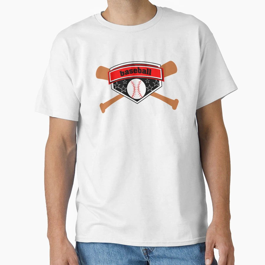 Baseball T-Shirt - Aesthetic Graphic for Adults - T-Shirt, Sweatshirt, Hoodie