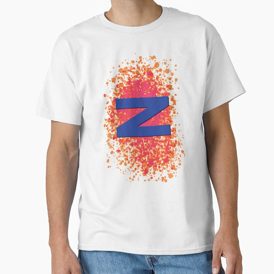 Z Letter Letter Z T-Shirt - Streetwear Style for Adults - T-Shirt, Sweatshirt, Hoodie