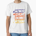Baltimore Pro Football Funny North Ranks T-Shirt - Graphic Print Unisex - T-Shirt, Sweatshirt, Hoodie