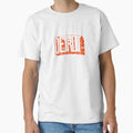 Detroit Baseball City Word Art T-Shirt - Minimalist Print for Adults - T-Shirt, Sweatshirt, Hoodie
