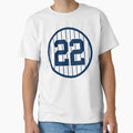 Roger Clemens 22 Jersey Number T-Shirt - Casual Everyday Wear Unisex - T-Shirt, Sweatshirt, Hoodie