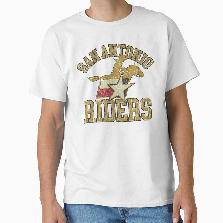 San Antonio Riders 1991 T-Shirt - Graphic Print for Adults - T-Shirt, Sweatshirt, Hoodie