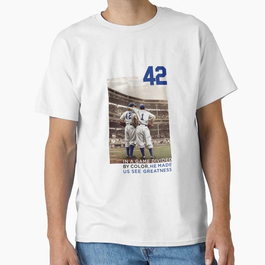 Isaac Morris 42 Jackie Robinson T-Shirt - Fun Novelty Design for Adults - T-Shirt, Sweatshirt, Hoodie