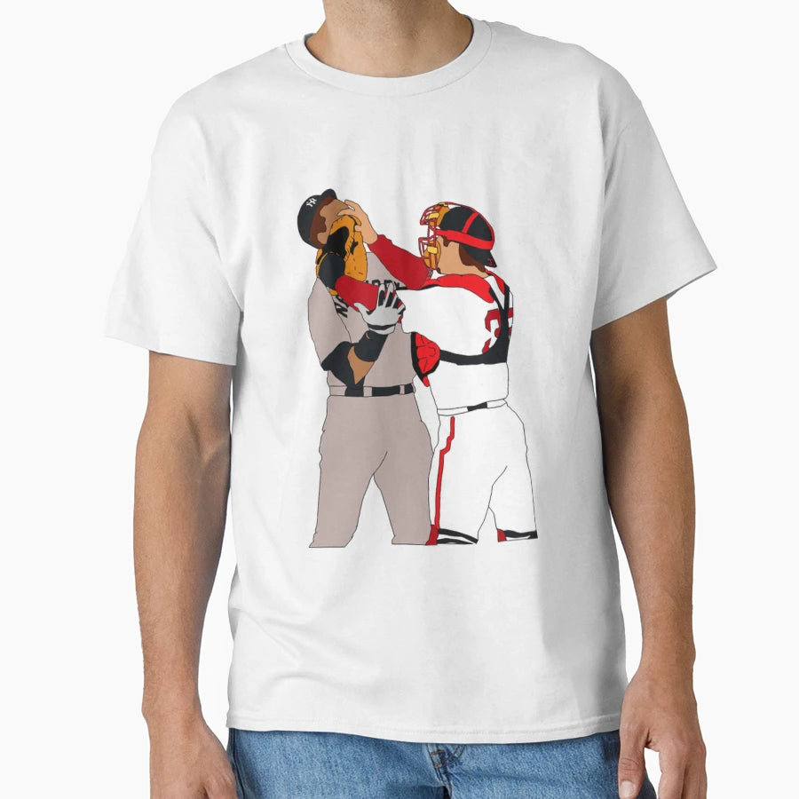 Jason Varitek Alex Rodriguez Brawl T-Shirt - Fun Novelty Design Men Women - T-Shirt, Sweatshirt, Hoodie