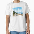 Cleveland Lakeshore T-Shirt - Minimalist Print Men Women - T-Shirt, Sweatshirt, Hoodie