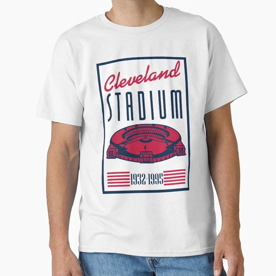 Cleveland Stadium T-Shirt - Unique Graphic Unisex - T-Shirt, Sweatshirt, Hoodie