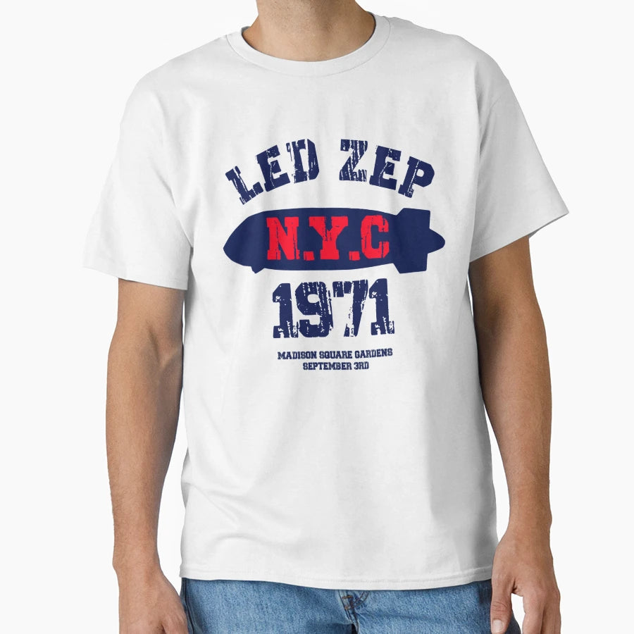 Best Led Zep Nyc T-Shirt - Minimalist Print Unisex - T-Shirt, Sweatshirt, Hoodie