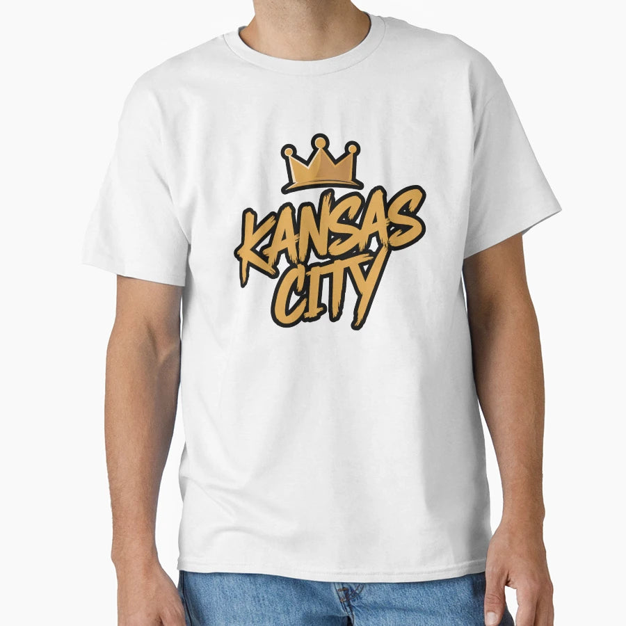 Kansas City Crown T-Shirt - Aesthetic Graphic for Adults - T-Shirt, Sweatshirt, Hoodie