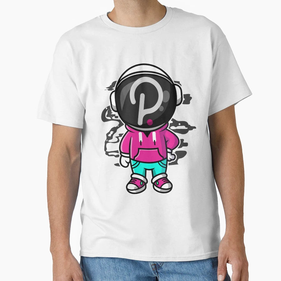Astronaut Hiphop Polkadot Dot T-Shirt - Casual Everyday Wear for Adults - T-Shirt, Sweatshirt, Hoodie