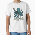 Seattle Kraken Beast Hockey Fan Art T-Shirt - Fun Novelty Design for Adults - T-Shirt, Sweatshirt, Hoodie