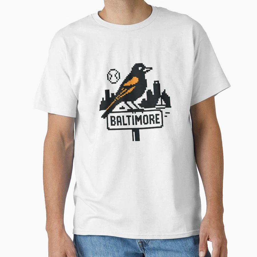 Baltimore Birds T-Shirt - Aesthetic Graphic Unisex - T-Shirt, Sweatshirt, Hoodie