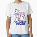 Defunct Denver Bears League Baseball T-Shirt - Custom Art Print Men Women - T-Shirt, Sweatshirt, Hoodie