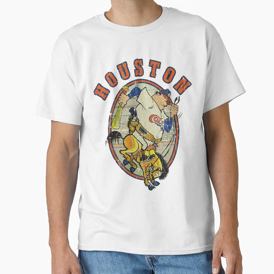 Baseball Houston Colt T-Shirt - Novelty Apparel Men Women - T-Shirt, Sweatshirt, Hoodie