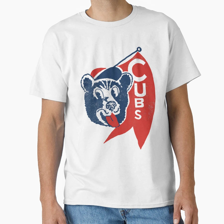 Fly W Cub Chicago T-Shirt - Unique Graphic for Adults - T-Shirt, Sweatshirt, Hoodie