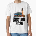 Boston 2026 New England Soccer T-Shirt - Streetwear Style Men Women - T-Shirt, Sweatshirt, Hoodie