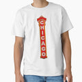 Chicago Theater Sign T-Shirt - Custom Art Print Unisex - T-Shirt, Sweatshirt, Hoodie
