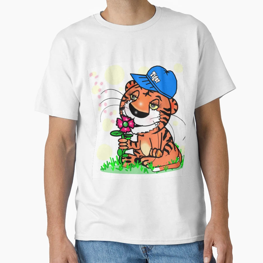 Tiger T-Shirt - Minimalist Print Unisex - T-Shirt, Sweatshirt, Hoodie