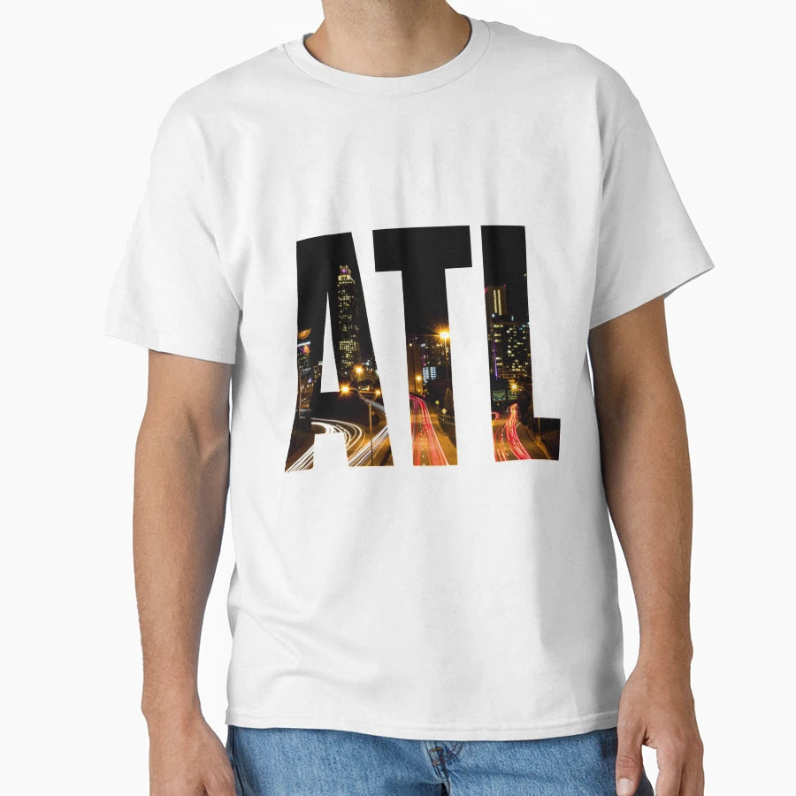 Atlanta Night T-Shirt - Unique Graphic Unisex - T-Shirt, Sweatshirt, Hoodie