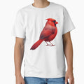 Northern Cardinal T-Shirt - Aesthetic Graphic for Adults - T-Shirt, Sweatshirt, Hoodie