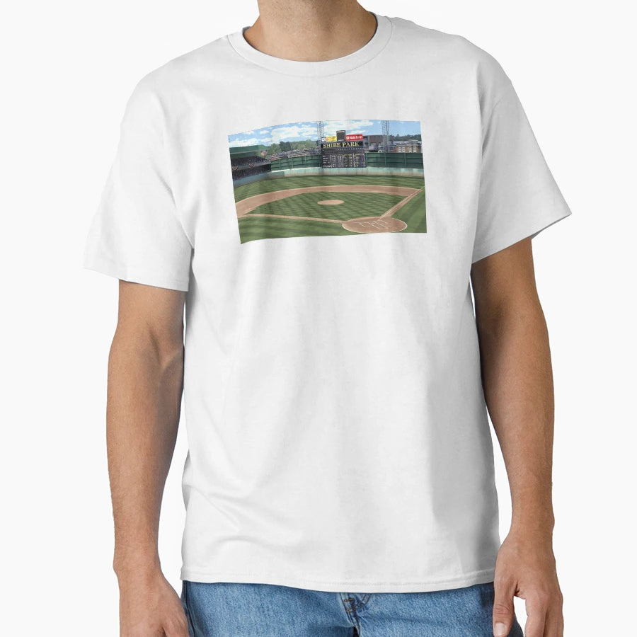 Shibe Park Connie Mack Stadium Shibe T-Shirt - Aesthetic Graphic Men Women - T-Shirt, Sweatshirt, Hoodie