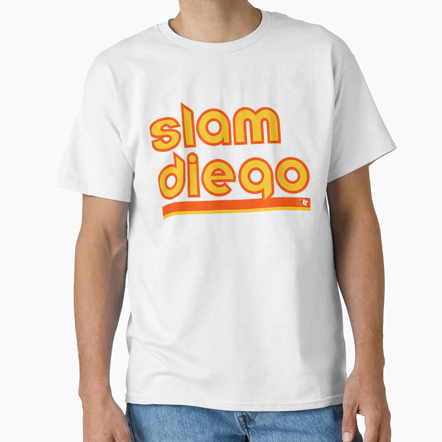 Tat S And Machado Slam Diego Logo T-Shirt - Custom Art Print Unisex - T-Shirt, Sweatshirt, Hoodie
