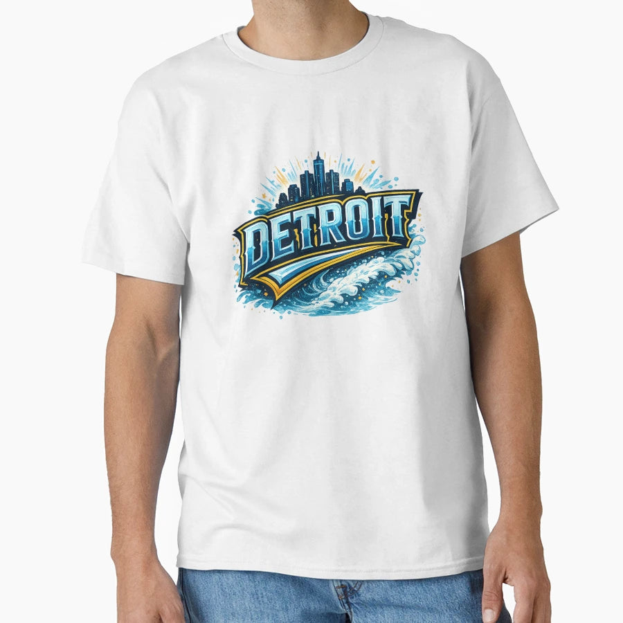 Detroit T-Shirt - Streetwear Style Men Women - T-Shirt, Sweatshirt, Hoodie