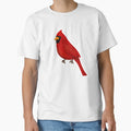 Cardinal Red Bird Red Cardinal T-Shirt - Fun Novelty Design for Adults - T-Shirt, Sweatshirt, Hoodie