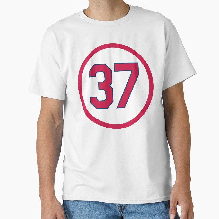 Keith Hernandez 37 Jersey Number T-Shirt - Novelty Apparel Men Women - T-Shirt, Sweatshirt, Hoodie