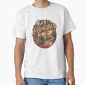 San Francisco Cityscape Travel Art T-Shirt - Casual Everyday Wear Unisex - T-Shirt, Sweatshirt, Hoodie