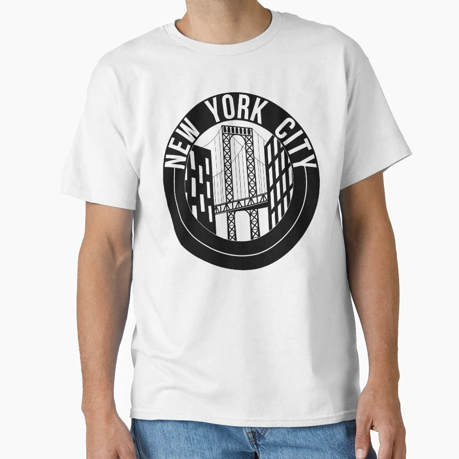 New York City Bridge T-Shirt - Novelty Apparel Men Women - T-Shirt, Sweatshirt, Hoodie