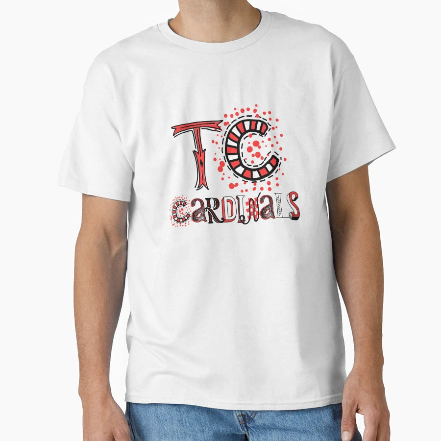 Doodle Cardinals T-Shirt - Custom Art Print Men Women - T-Shirt, Sweatshirt, Hoodie