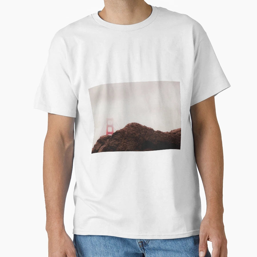 Golden Gate Bridge San Francisco T-Shirt - Fun Novelty Design Men Women - T-Shirt, Sweatshirt, Hoodie