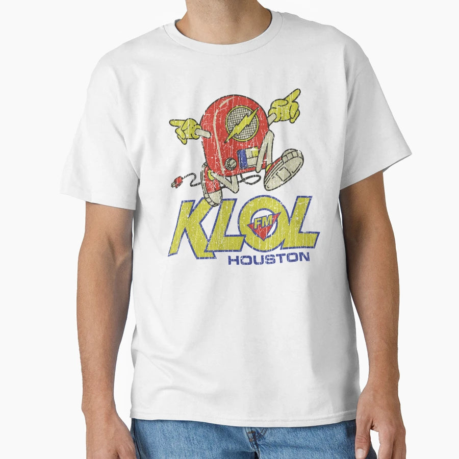 Klol Fm Houston 1970 T-Shirt - Casual Everyday Wear for Adults - T-Shirt, Sweatshirt, Hoodie