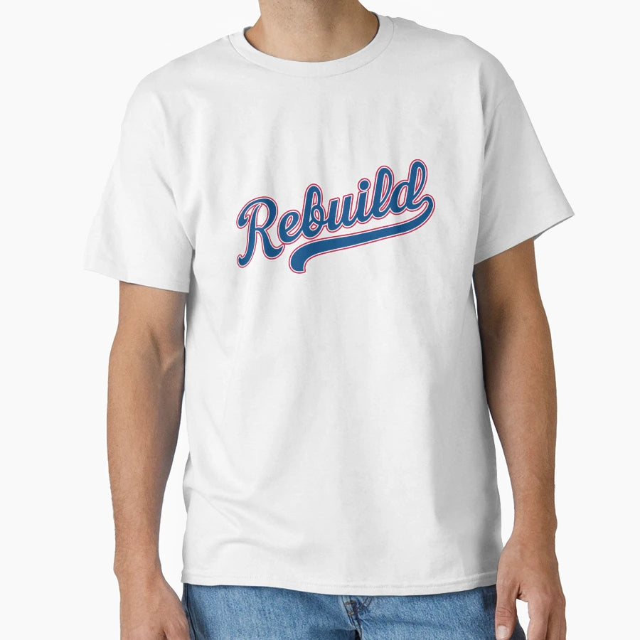 Rebuild T-Shirt - Aesthetic Graphic for Adults - T-Shirt, Sweatshirt, Hoodie