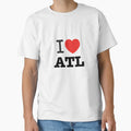 I Heart Atlanta T-Shirt - Fun Novelty Design Unisex - T-Shirt, Sweatshirt, Hoodie