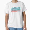 Loveland Colorado T-Shirt - Minimalist Print for Adults - T-Shirt, Sweatshirt, Hoodie
