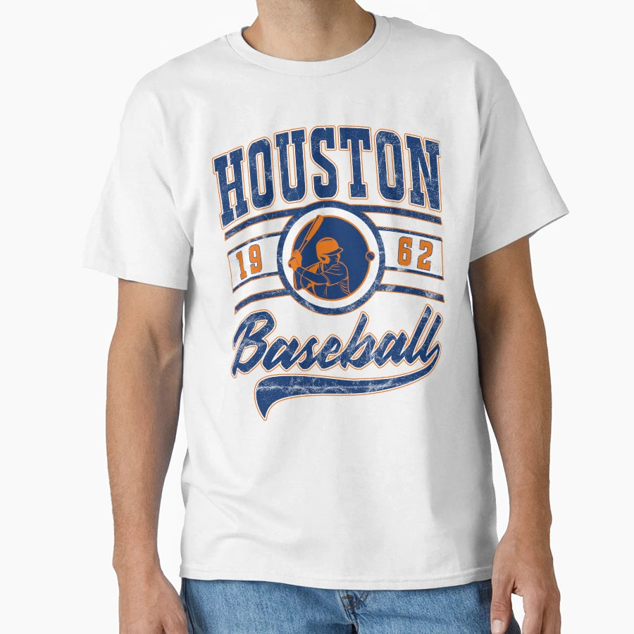 Houston Baseball T-Shirt - Casual Everyday Wear Unisex - T-Shirt, Sweatshirt, Hoodie