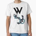 W Anchor T-Shirt - Novelty Apparel Unisex - T-Shirt, Sweatshirt, Hoodie