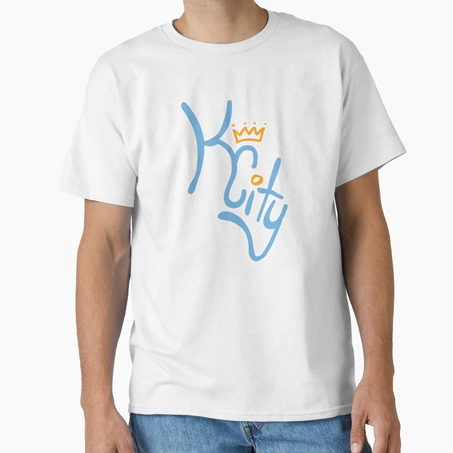 Kansas City Blue T-Shirt - Unique Graphic Unisex - T-Shirt, Sweatshirt, Hoodie