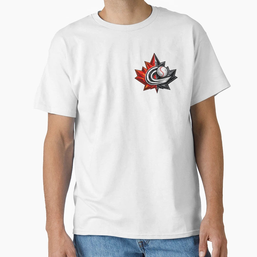 Canada Baseball 2026 Power Emblem T-Shirt - Novelty Apparel Unisex - T-Shirt, Sweatshirt, Hoodie