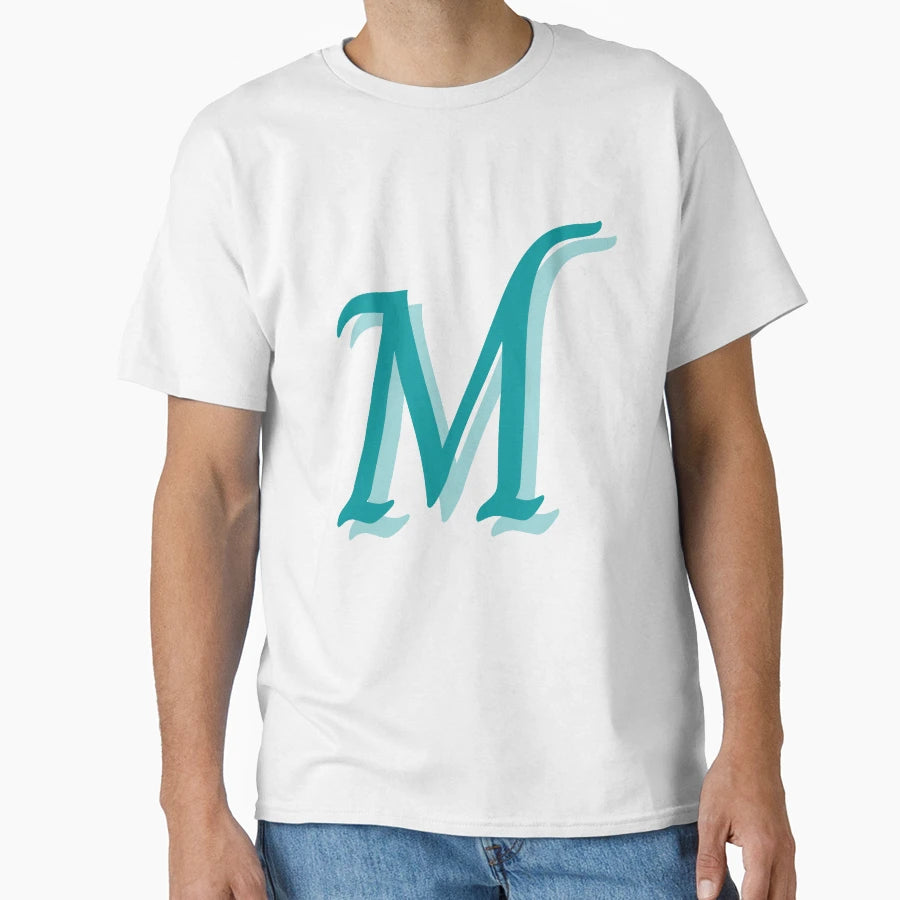 Letter M T-Shirt - Trendy Graphic Unisex - T-Shirt, Sweatshirt, Hoodie