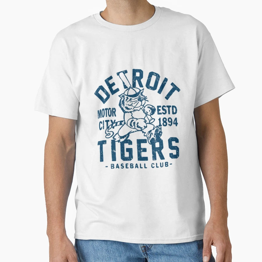 Detroit Tigers T-Shirt - Fun Novelty Design Men Women - T-Shirt, Sweatshirt, Hoodie