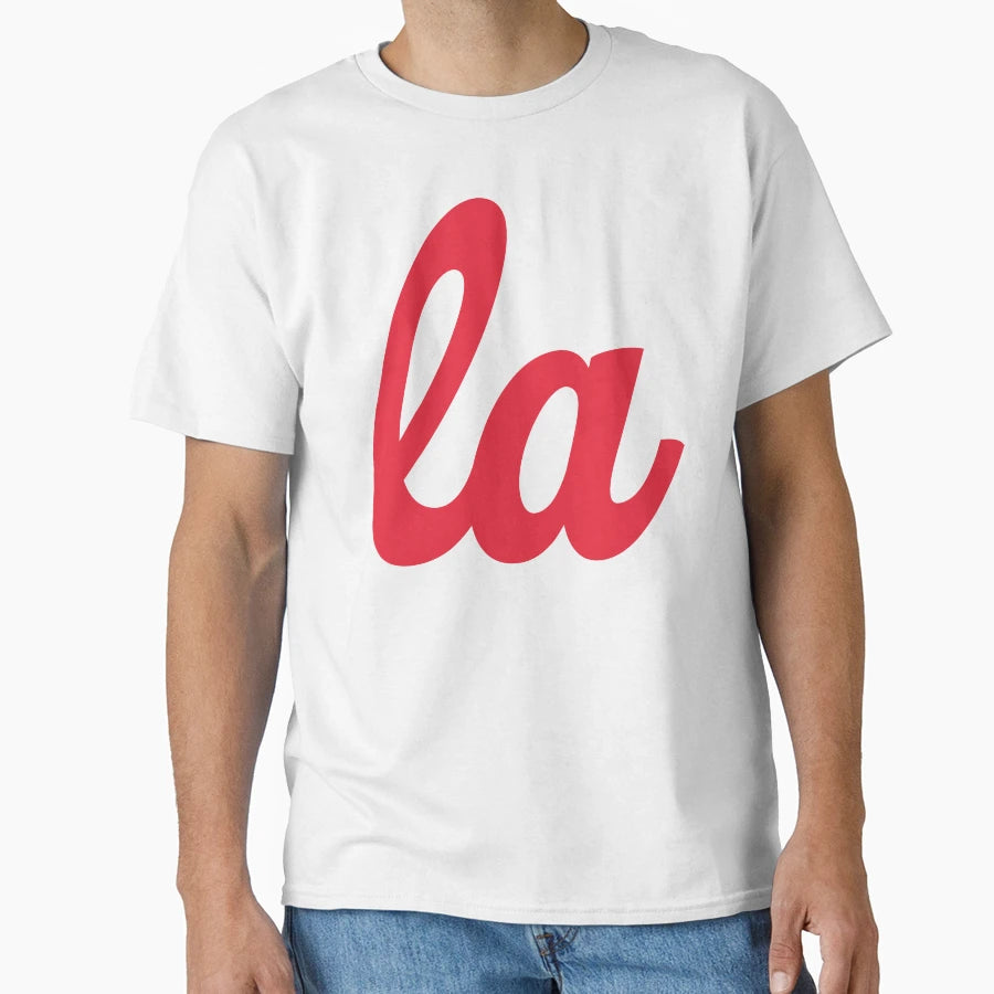 La Los Angeles T-Shirt - Minimalist Print Men Women - T-Shirt, Sweatshirt, Hoodie