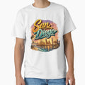 San Diego T-Shirt - Custom Art Print for Adults - T-Shirt, Sweatshirt, Hoodie