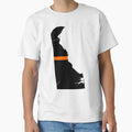 Delaware Thin Orange Line T-Shirt - Streetwear Style Men Women - T-Shirt, Sweatshirt, Hoodie