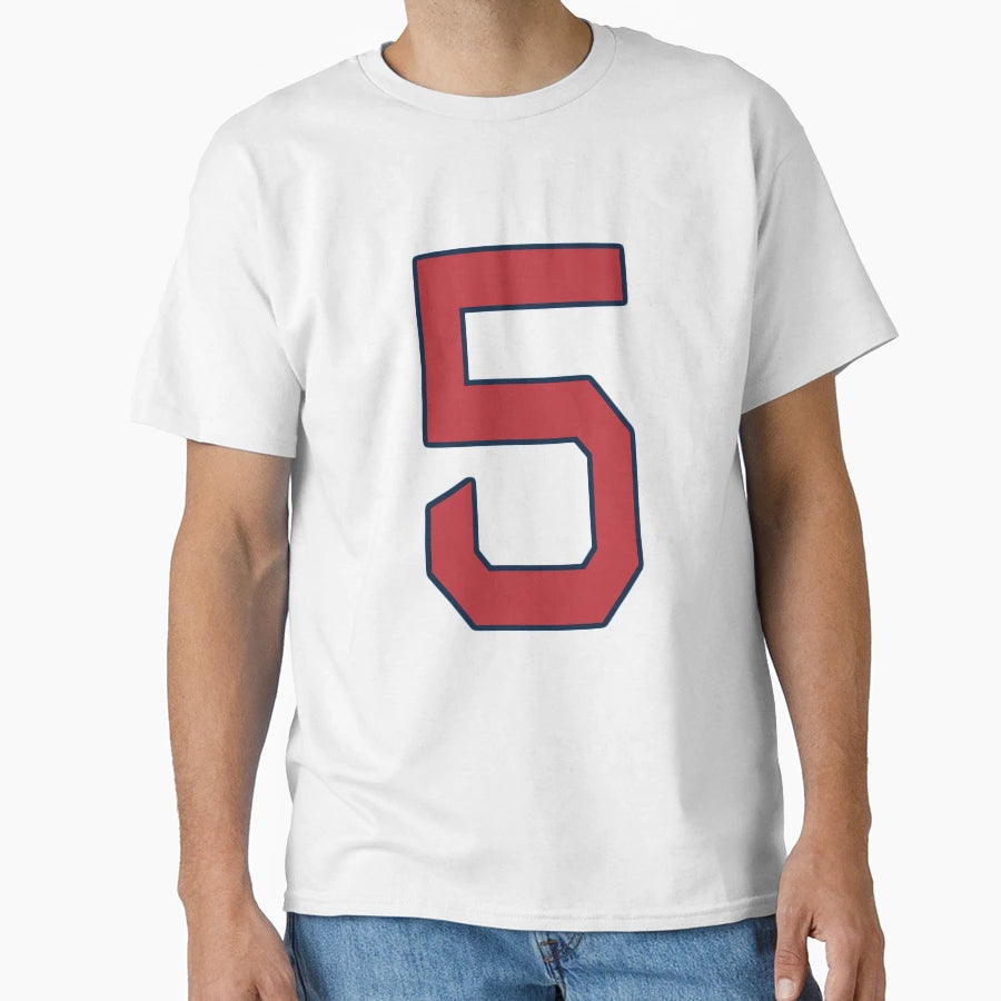 Number 5 T-Shirt - Minimalist Print for Adults - T-Shirt, Sweatshirt, Hoodie